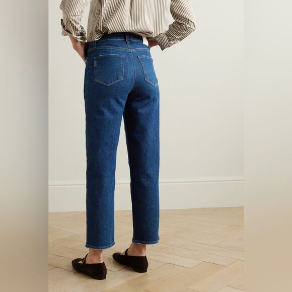 PAIGE SARAH Straight Ankle Jeans in ‘Glorious’ - Picture 5 of 14